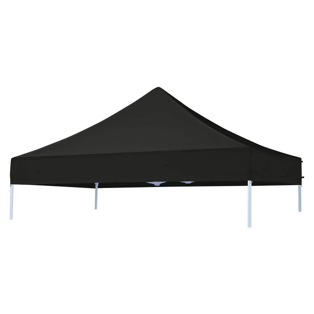 USA Pop Up Replacement 8 ft. x 8 ft. Canopy Tent Top Cover, Instant Ez Canopy Top Cover (black)