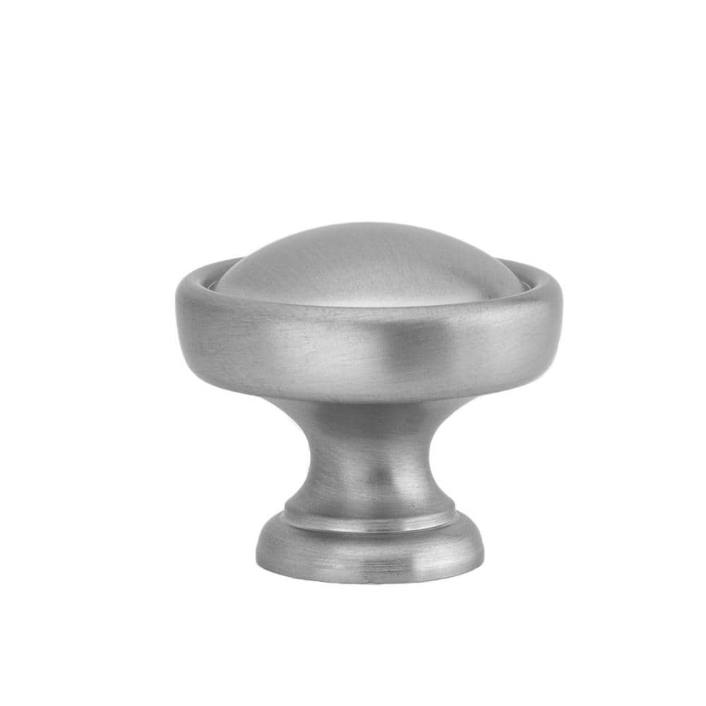 Grayson 1-1/8" Satin Nickel Round Cabinet Knob