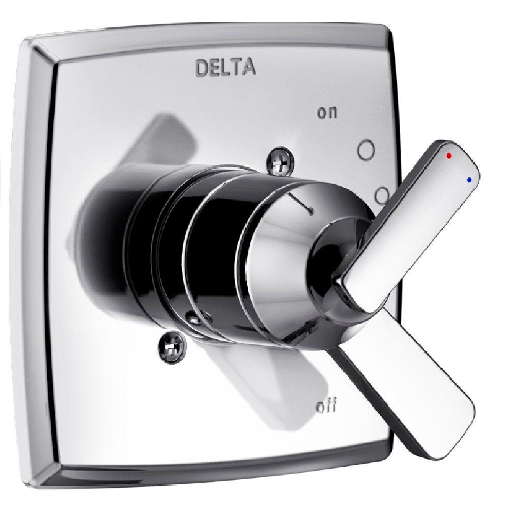 Delta Ashlyn 1-Handle Valve Trim Kit in Chrome (Valve Not Included