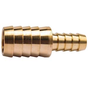 10 Pack 5/8 HOSE BARB X 1/2 MALE NPT Brass Pipe Fitting NPT Gas Fuel Water Air 