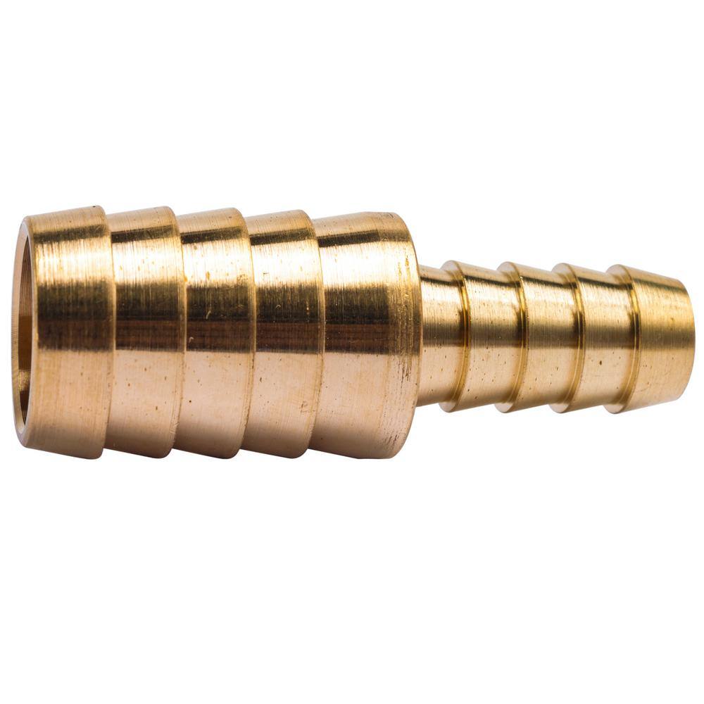 3/8 in. x 5/8 in. I.D. Brass Hose Barb Reducer Splicer Fittings (5-Pack) price history on PriceWatchPro