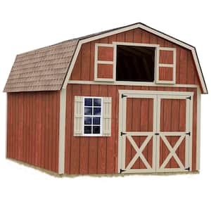 Millcreek 12 ft. x 20 ft. Wood Storage Shed Kit with Floor
