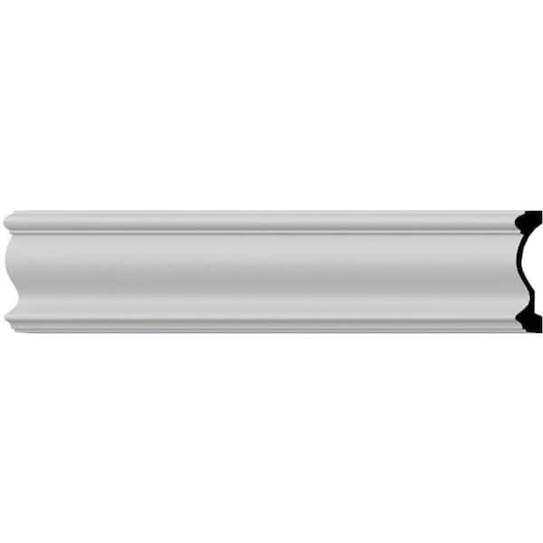 SAMPLE - 6 in. x 1-3/8 in. x 12 in. Urethane Ashford Casing Moulding