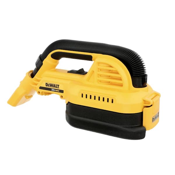 DEWALT 20V MAX Lithium-Ion Cordless 1/2 Gal. Wet/Dry Portable Vacuum with 20V MAX XR Premium 6Ah and 4Ah Batteries and Charger