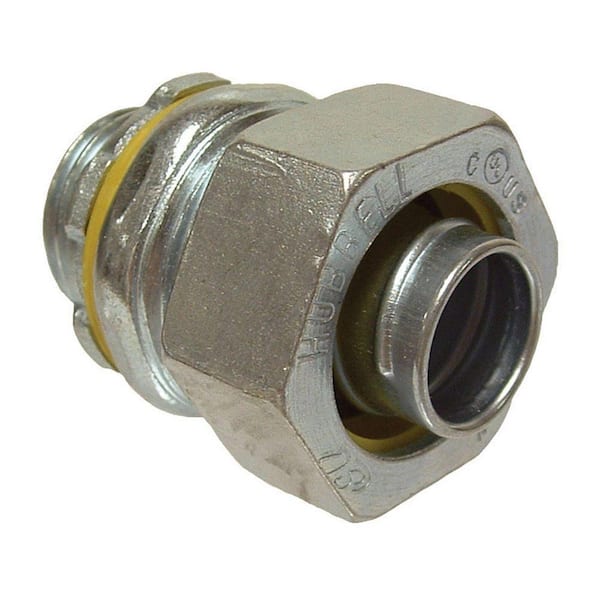 RACO 1/2 in. Uninsulated Liquid-Tight Connector, 1-Pack