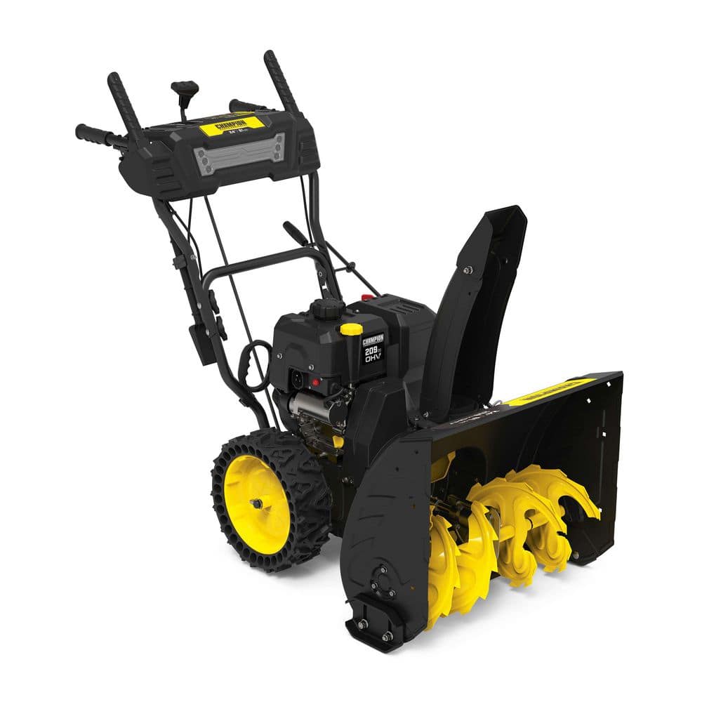 24-in. 209cc Electric Start 2 Stage Self-propelled Gas Snow Blower with Handle Control Interlock and Chute Control price history on PriceWatchPro