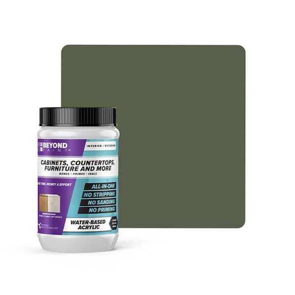 1 qt. Forest Green Cabinets, Countertops, Furniture & More Multi-Surface All-in-One Interior/Exterior Refinishing Paint