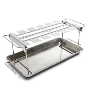 Stainless Steel Roaster Wing Rack With Pan