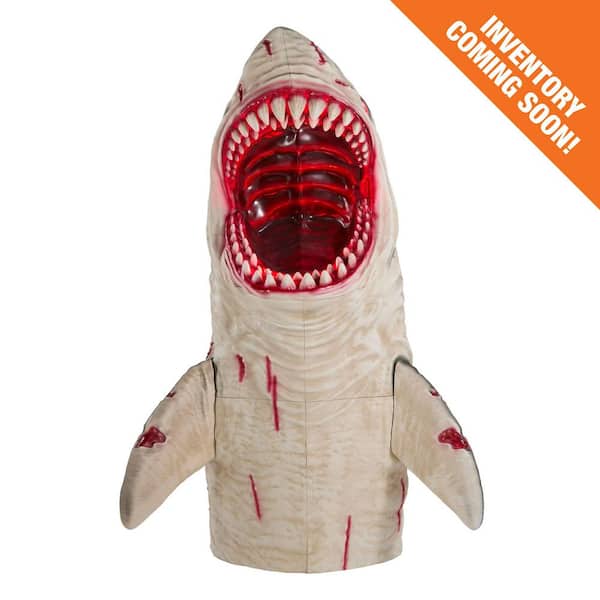 7 ft. Dead Water LED Megalodon Shark