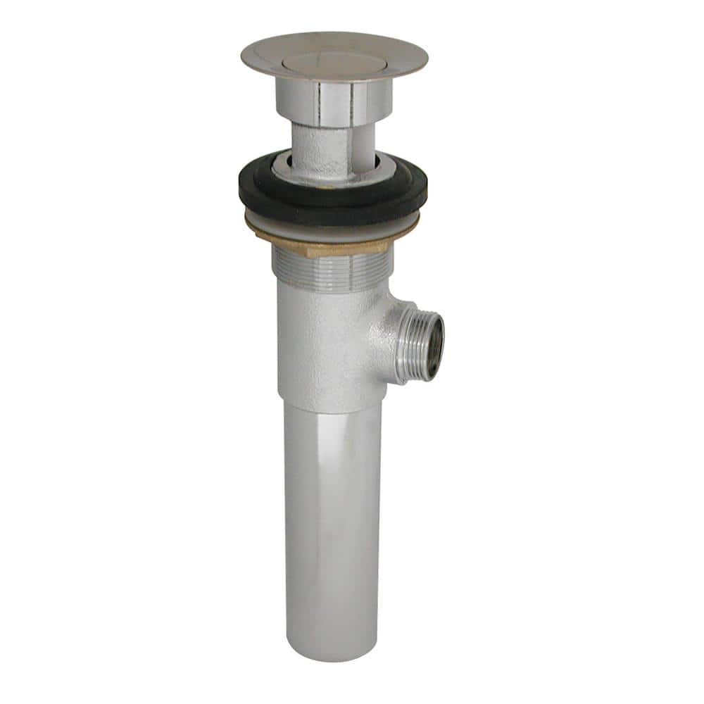 Brushed Nickel Bathroom Sink Pop-Up Drain Assembly