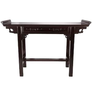 Qing Red End Table