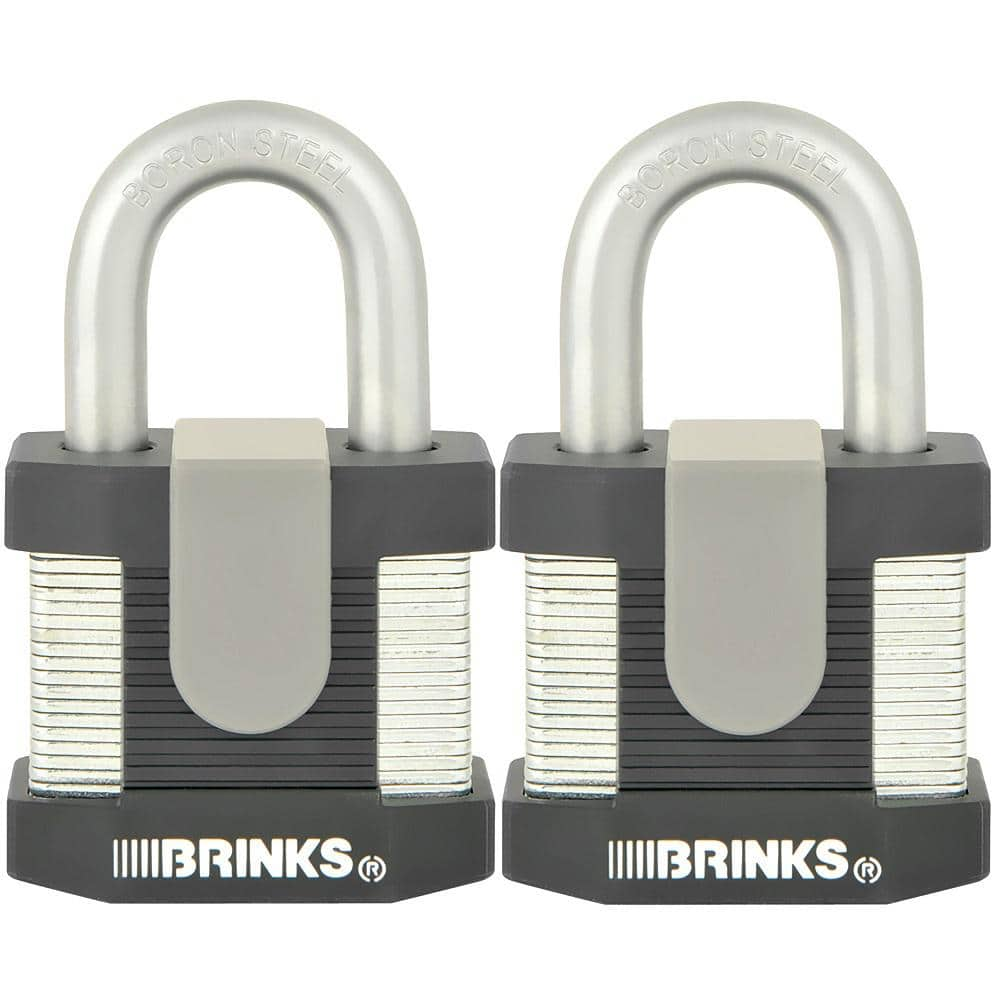 UPC 039208985468 product image for 2 in. Commercial Laminated Steel Keyed Padlock (2-Pack) | upcitemdb.com