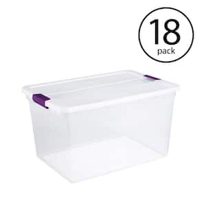 Sterilite 116 Quart Storage Totes, 4 Pack, and 66 Quart Storage Totes, 6  Pack - Bed Bath & Beyond - 36190523