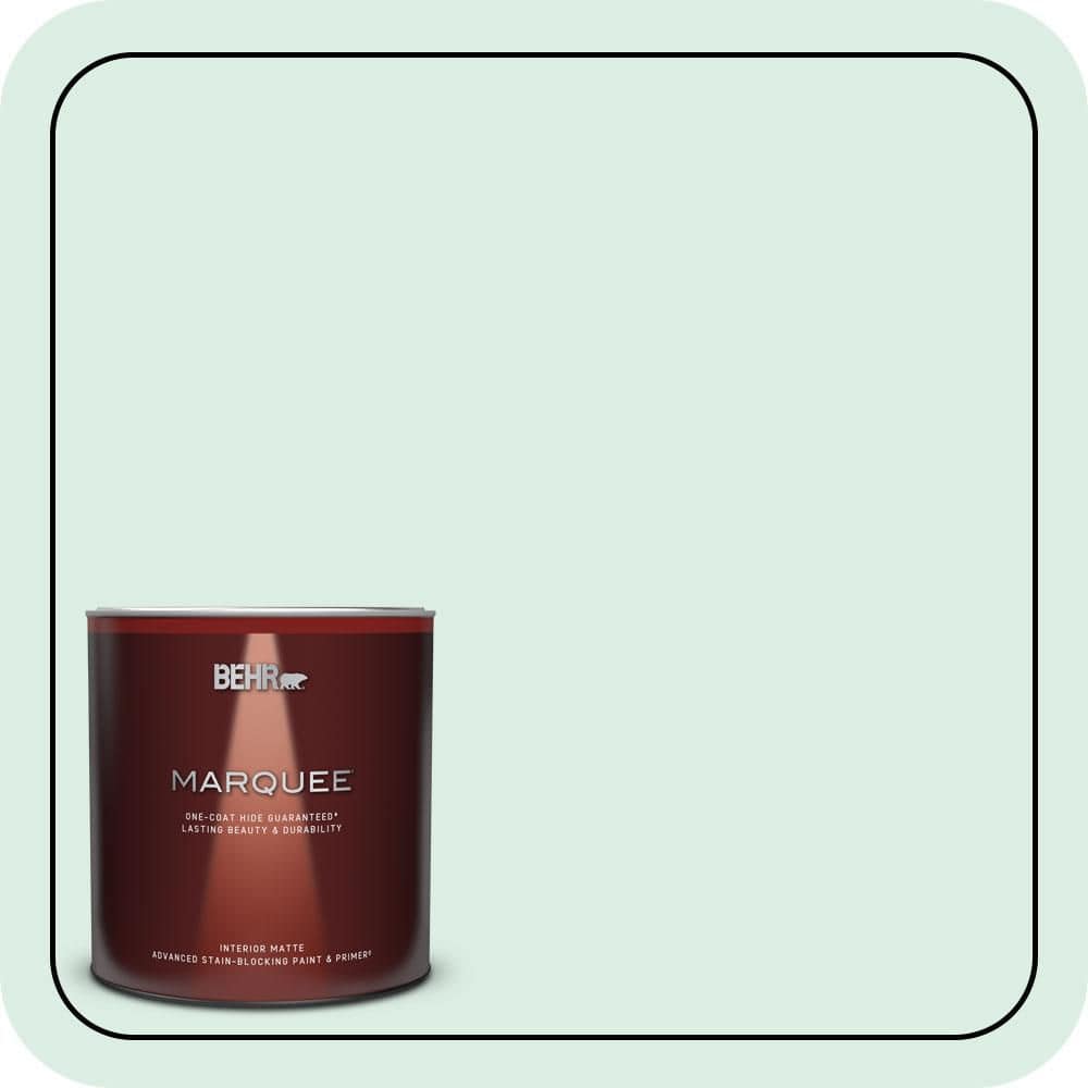 1 qt. #M420-1 Sparkling Brook Matte Interior Paint & Primer price history on PriceWatchPro