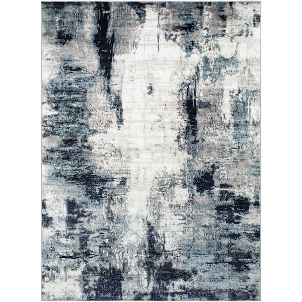 Dagda Black 6 ft. 7 in. x 9 ft. Area Rug
