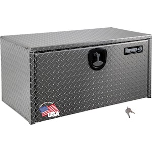 20 in. x 20 in. x 36 in. Diamond Plate Tread Aluminum Underbody Truck Tool Box