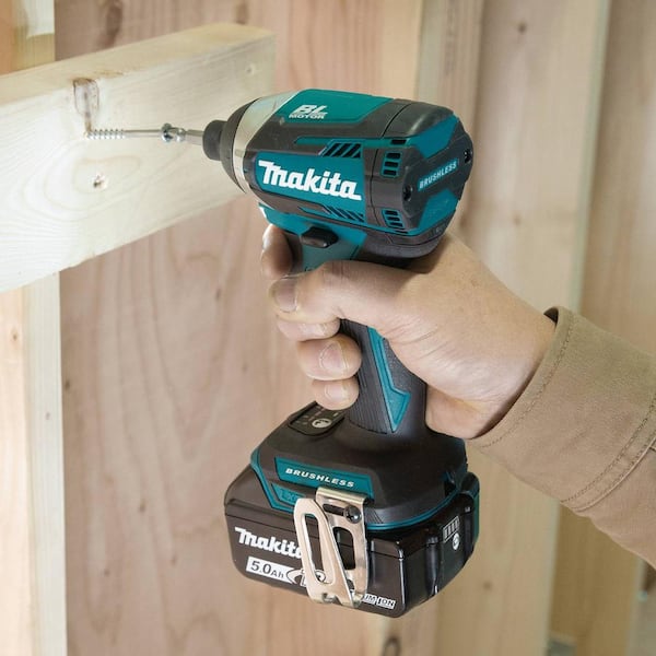Makita 18V LXT Lithium-Ion Quick-Shift Mode 3-Speed Impact Driver with (2) Batteries 5.0Ah, Hard Case - The Home Depot