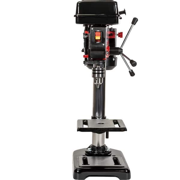 Stark 8 in. Stationary Benchtop 5-Speed Wood Workbench Drill Press Station with 1/2 Chuck Capacity