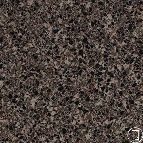 Wilsonart 4 ft. x 8 ft. Laminate Sheet in RE-COVER Blackstar Granite with Premium High Gloss Finish
