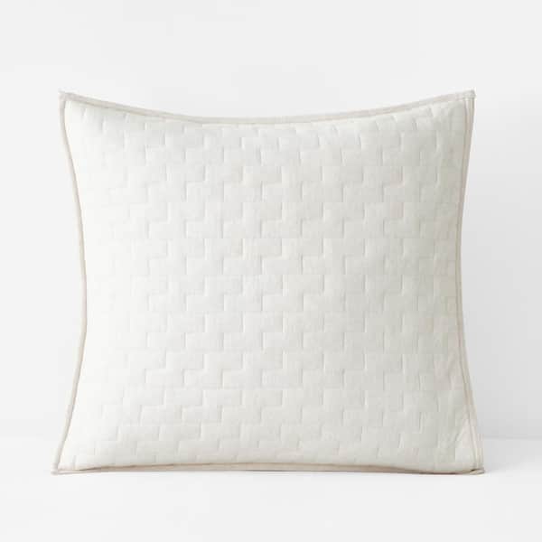Anew Edit Fresh Ideas Tailored Euro Sham - Color: Ivory