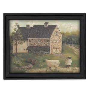 Charlie Stone Barn 1-Piece Framed Wall Art 15 in. x 19 in.