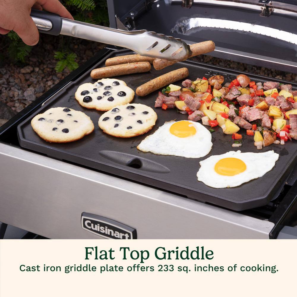 Cuisinart Stainless Steel Outdoor Gas Pizza Oven