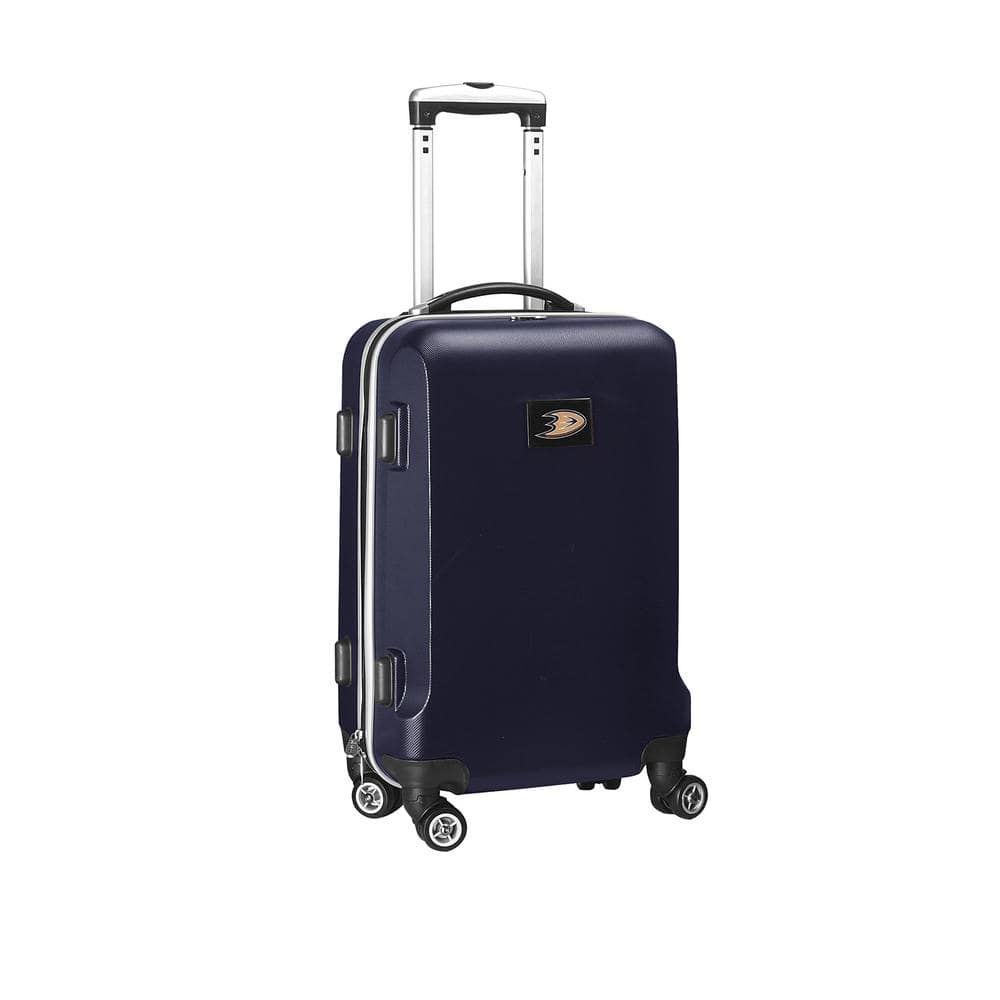 NHL Anaheim Mighty Ducks Navy 21 in. Carry-On Hardcase Spinner Suitcase price history on PriceWatchPro