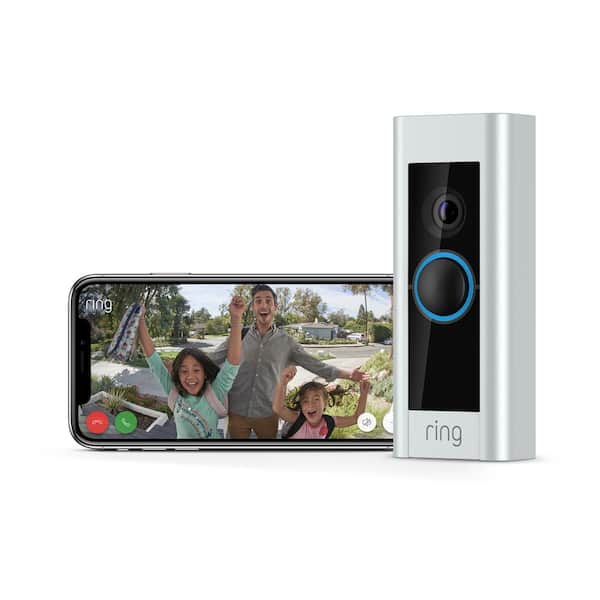 Oude tijden Lijken Maak leven Amazon 1080P HD WiFi Video Wired Smart Door Bell Pro Camera, Smart Home,  Works with Alexa with Echo Show 5- Charcoal B07RS88HZC - The Home Depot