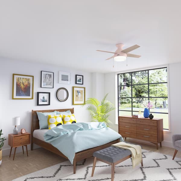 Low Profile Ceiling Fan With Light Kit, Ceiling Fans For Teenage Rooms