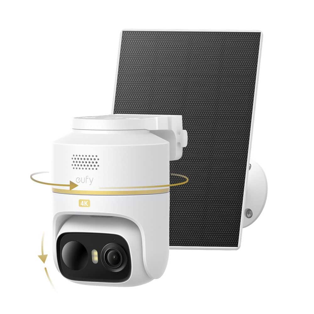C37 4K Cam Solar Panel Pan Tilt