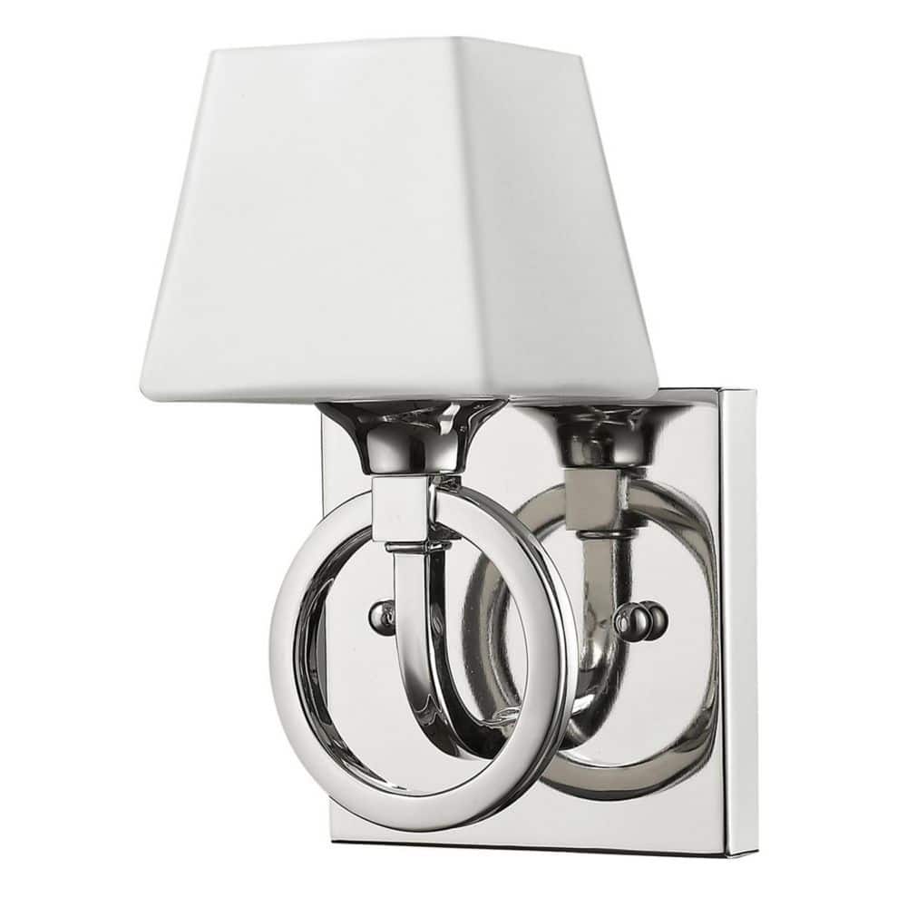 7.5 in. White Indoor Hardwired Sconce with Bulbs Included price history on PriceWatchPro