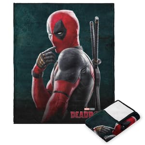 Marvels Deadpool 3 Hey There Deadpool Silk Touch Throw