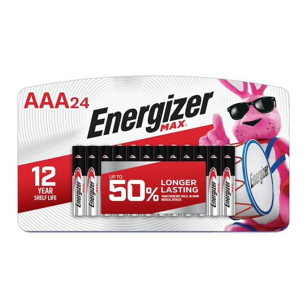 Energizer Maximum AAA Batteries (24-Pack) E92BP-24 - The Home Depot