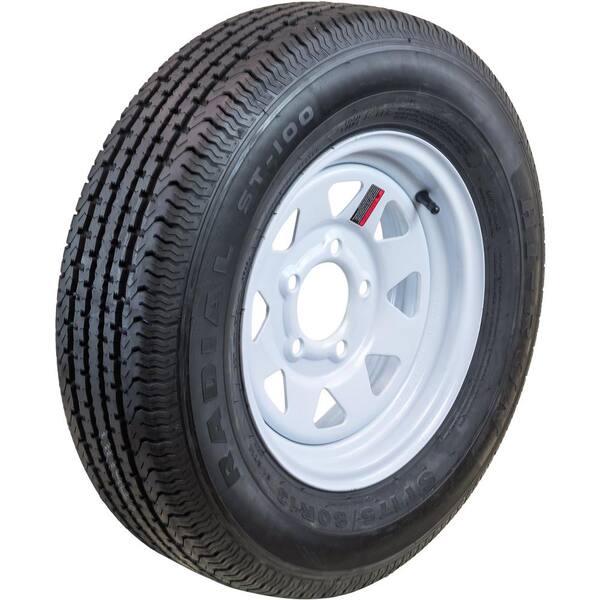 SPS Flat Free Tire & Wheel Assembly | 11x4.00-5 | Fits Hustler Raptor Mowers (OEM 605113)