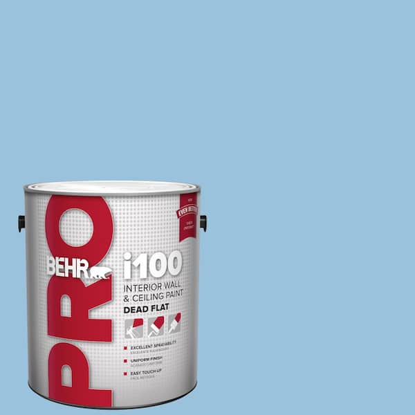 1 gal. #M520-3 Charismatic Sky Dead Flat Interior Paint