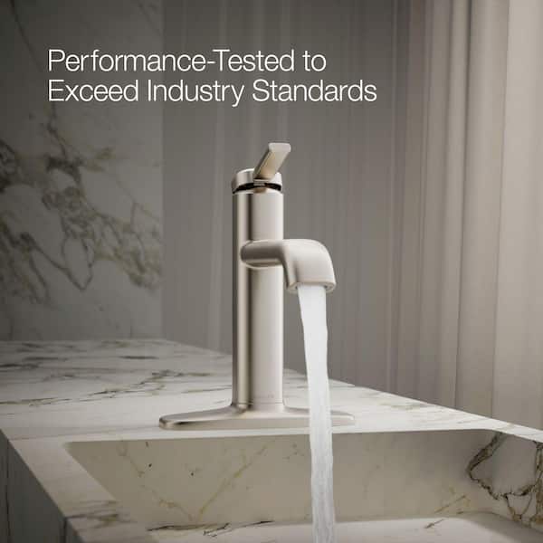アローネ❶ 1本1/4 KOHLER Ashan Single Hole Single-Handle Bathroom Faucet in Vibrant