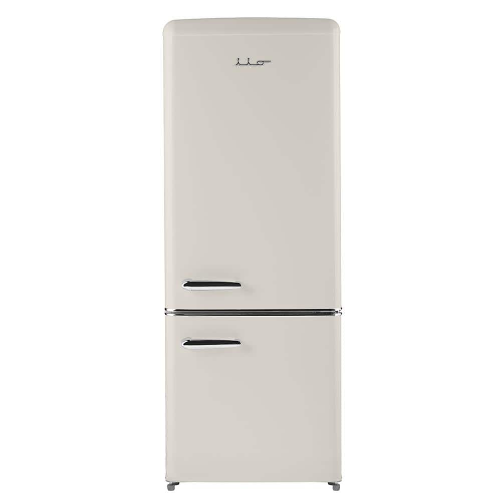  iio 7 Cu Ft Bottom Freezer Retro Refrigerator, Small, with Mini  Fridge for Bedroom, 3 Glass replacement Shelves, LED Light,1 Crisper, 2  Drawers (Pink) : Appliances