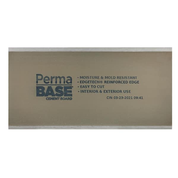 Permabase 1/2 in. x 4 ft. x 8 ft. Cement Board