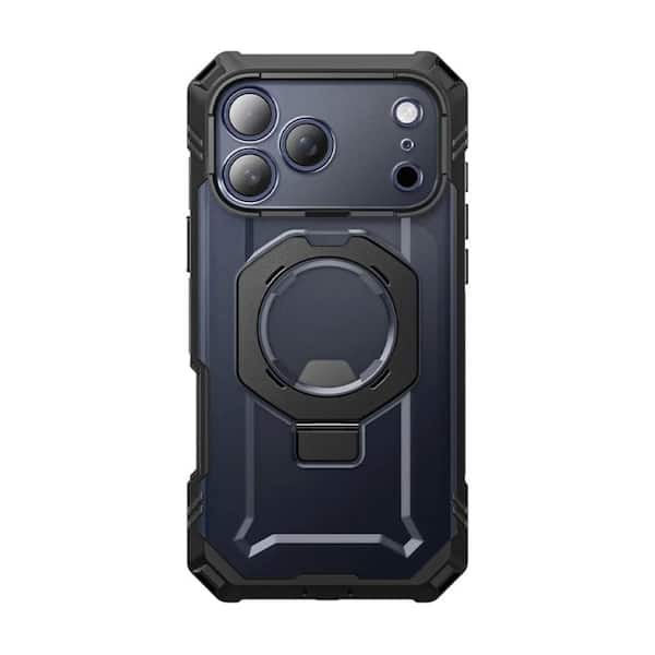SUPCASE UB GRIP PRO Series iPhone 17 Pro MagSafe Phone Case with HD Tempered Glass Black