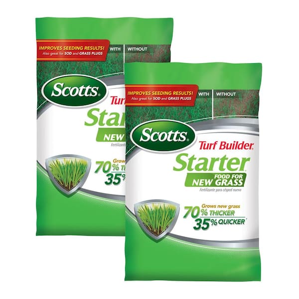 Scotts Turf Builder 15 lbs. 5,000 sq. ft. Starter Fertilizer for New Grass (2-Pack)