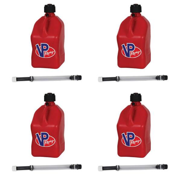 VP Racing Fuels 5-Gal Camo w/ 14" Standard Hose Motorsport Container 4 Pack 