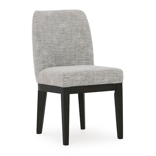 Burkhaus Beige Polyester Upholstered Dining Chair Set of 2