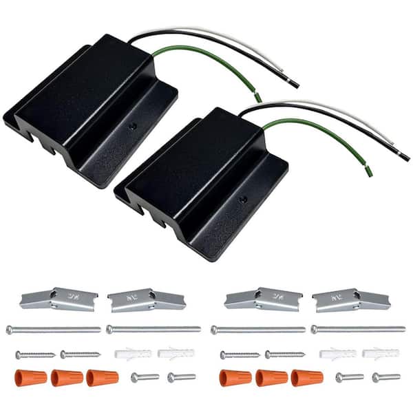 2 ft. Floating Canopy Connector Flame Retardant for H Type 3-Wire Single Circuit Track Lighting Rail Accessories