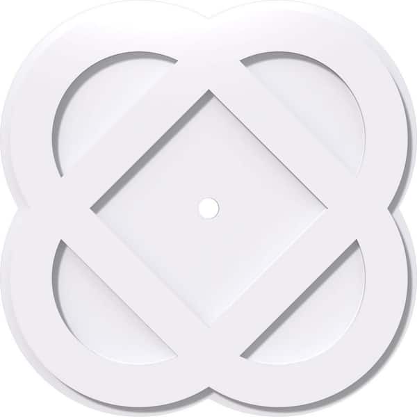Ekena Millwork 1 in. P X 16 in. C X 40 in. OD X 2 in. ID Charlotte Architectural Grade PVC Contemporary Ceiling Medallion
