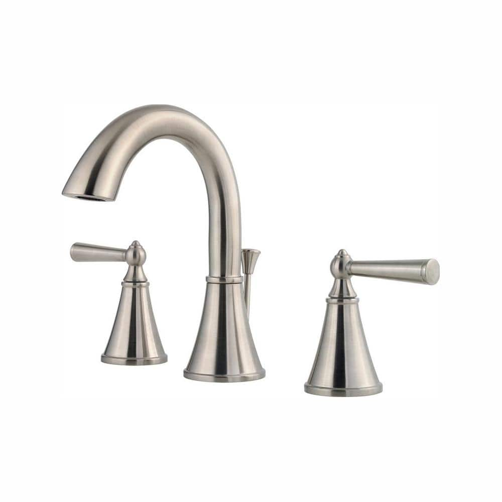 Pfister Saxton 8 in. Widespread Double Handle Bathroom Faucet in ...