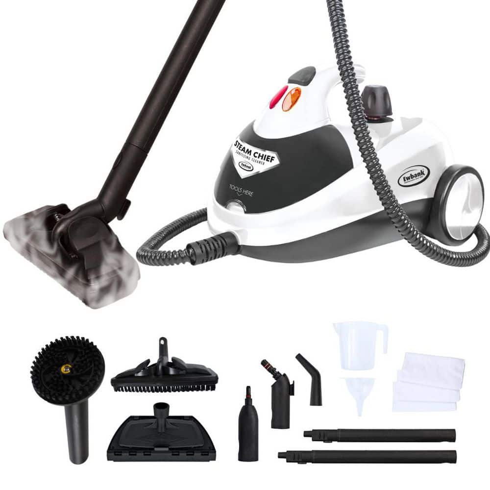 サキナ　ピノ　steamer &tesla/cleaner Ewbank Steam Cleaner 1800W for Most Surfaces with Included