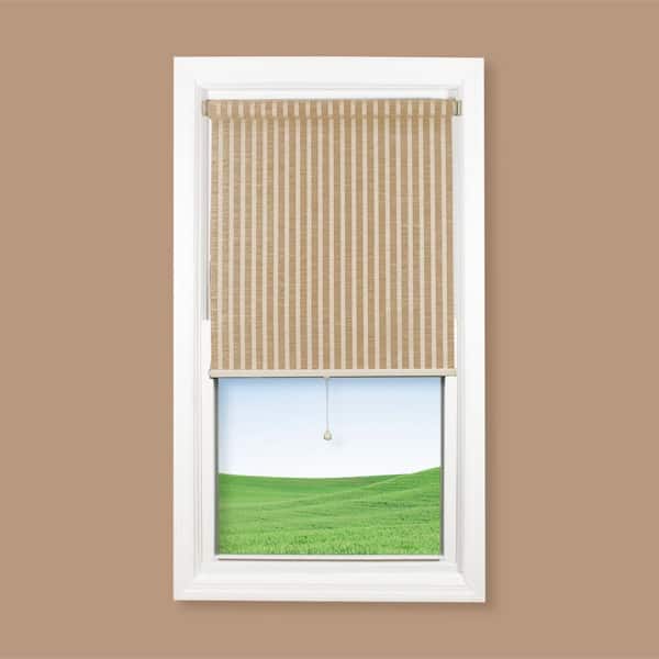 Coolaroo Flax Cordless Light Filtering Roller Shade - 48 in. W x 72 in. L