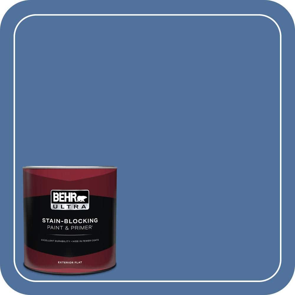 1 qt. #PMD-23 Cobalt Flame Flat Exterior Paint & Primer price history on PriceWatchPro
