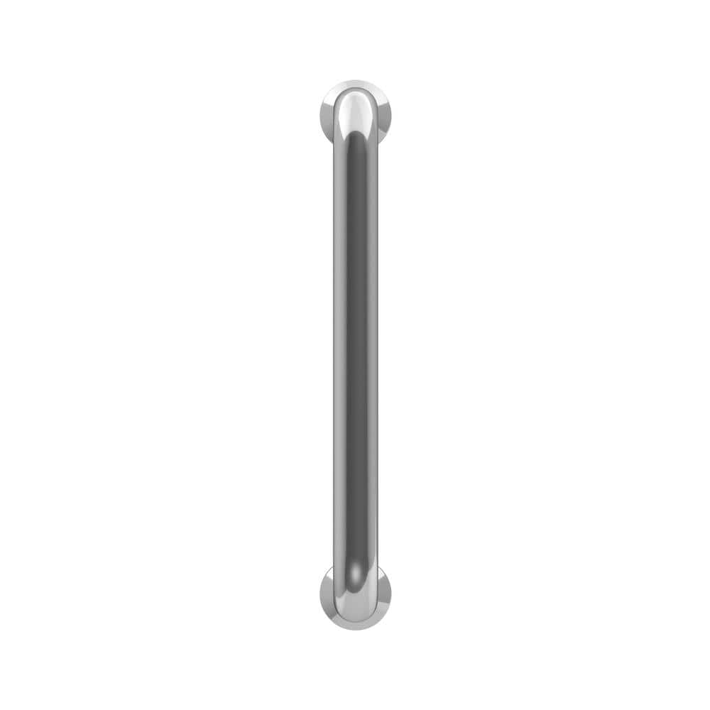 Polished Chrome Cabinet and Drawer Pull Bar with Mounting Hardware