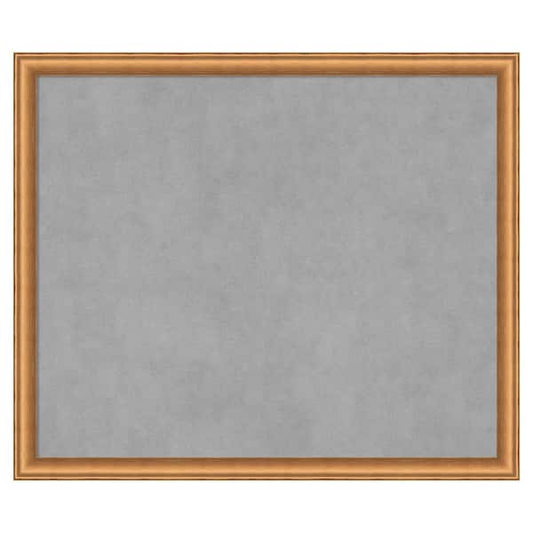 Amanti Art Salon Scoop Copper 26 in. x 22 in Framed Magnetic Board